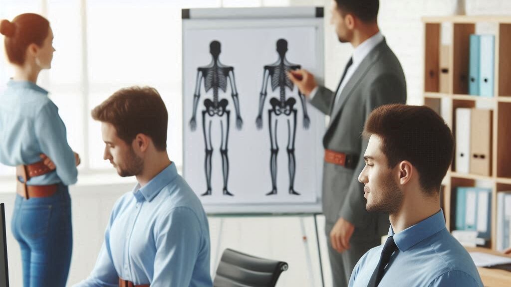 Talleres sobre la importancia de la postura correcta y el uso adecuado de equipos