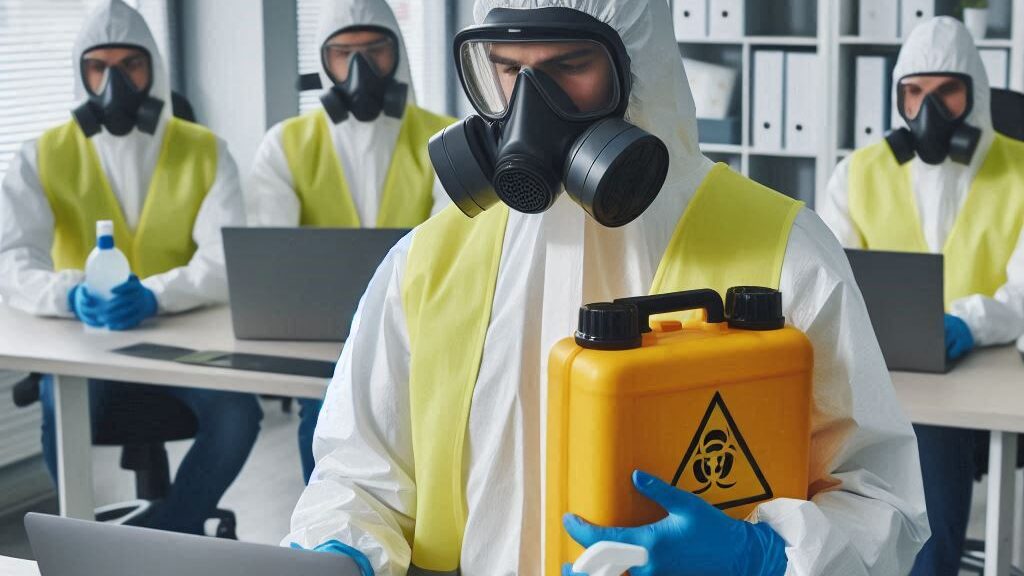 Entrenamiento en higiene ocupacional, con énfasis en la prevención de riesgos químicos, biológicos y físicos.